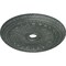 Ekena Millwork Viceroy Medallion (Canopies up to 4 7/8"), 35 1/8"OD x 4 7/8"ID x 2 1/2"P, Athenian Green Crackle CM35VIAGC - alternate 2
